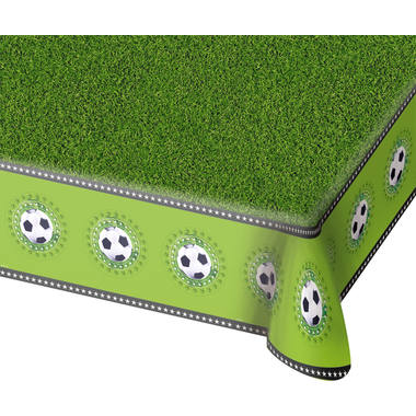 Plastic Table Cover 54In*84In Soccer Party- 1 Pc