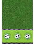 Plastic Table Cover 54In*84In Soccer Party- 1 Pc