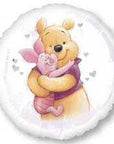 Round Pooh Love (Helium) - 18 Inches