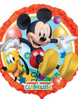 Round Mickey Clubhouse (Helium) - 18 Inches