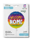 Welcome Home Streamers (helium)- 18 Inches