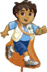 Go Diego Go Dora The Explorer Shape (Helium) - 40 Inches