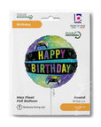 Vivid Gaming Birthday (Helium)- 18 Inches