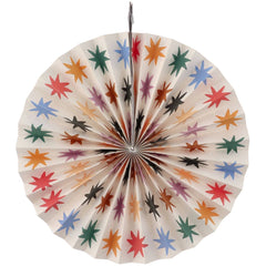 Paper Deco Fan Set Star Burst- 3pc