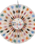 Paper Deco Fan Set Star Burst- 3pc