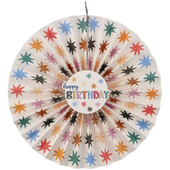 Paper Deco Fan Set Star Burst- 3pc