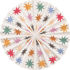 Paper Deco Fan Set Star Burst- 3pc