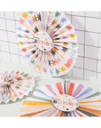 Paper Deco Fan Set Star Burst- 3pc