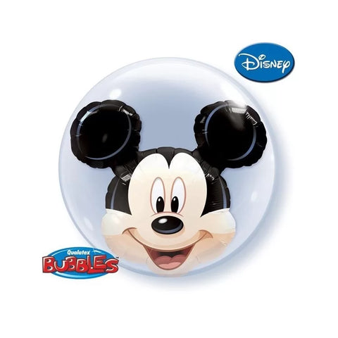 Insider Bubble Balloon Mickey (Helium) - 24 Inches