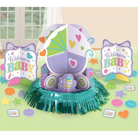 Welcome Baby Table Decorating Kit-23pc