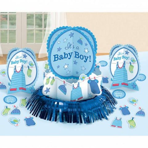 Its A Boy Table Decorating Kit-23pc