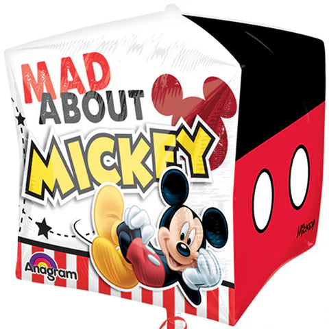 Ultra Shape Cube Mickey (Helium) - 15 Inches