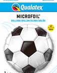 Round  Soccer Ball (Helium) - 18 Inches