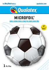 Round  Soccer Ball (Helium) - 18 Inches