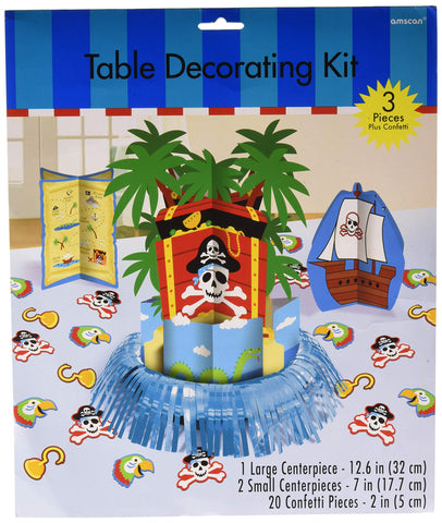 Pirates Table Decorating Kit- 23pc