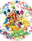 Round Mickey & Friends Party (Helium) - 18 Inches