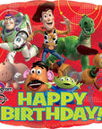 Square Toy Story Gang Happy Birthday (Helium) - 18 Inches