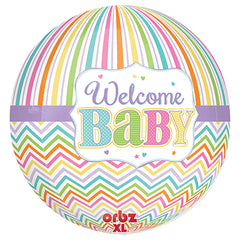 Orbz 3D New Born Balloon- 16 Inches