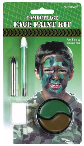 Camouflage Face Paint-1Set