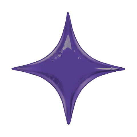 Purple Star Point (Air-Filled)- 20 Inches