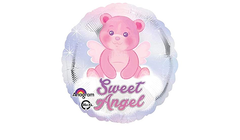 Round Sweet Angel Girl (Helium) - 18 Inches