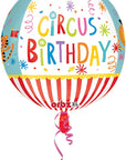 Orbz Circus Birthday (Helium) - 16 Inches