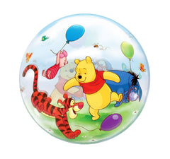 Bubble Balloon Winnie The Pooh (Helium) - 22 Inches