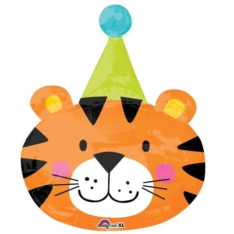 Circus Tiger (Helium) - 31 Inches