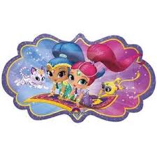 Shimmer And Shine Shape (Helium) - 27 Inches