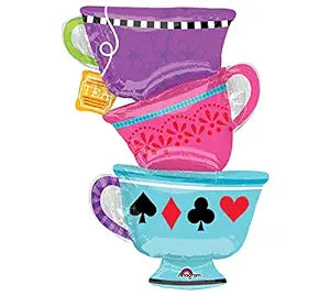 Mad Hatter Tea Party Helium - 33 Inches