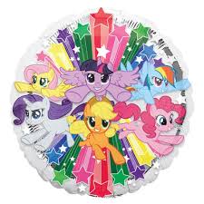 Round My Little Pony (Helium) - 18 Inches