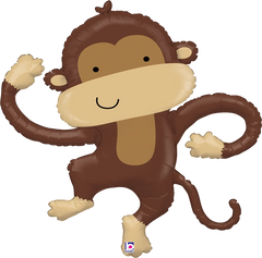 Monkey Buddy (Helium) - 40 Inches