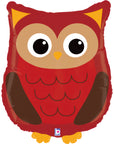 Woodland Owl (Helium) - 26 Inches