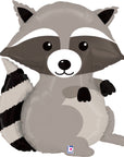 Woodland Raccoon (Helium) - 30 Inches