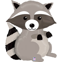 Woodland Raccoon (Helium) - 30 Inches