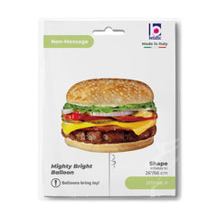 Mighty Cheeseburger (Helium)- 26 Inches