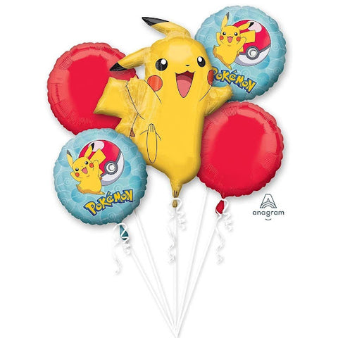 Balloon Bouquet Pokemon - Set of 5