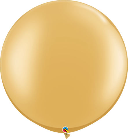 Gold Balloon (Helium/Air Filled) - 30 Inches