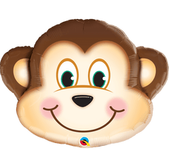 Mischievous Monkey (Helium) - 35 Inches