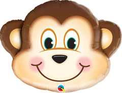 Mischievous Monkey (Helium) - 35 Inches