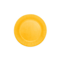 Premium Paper Plates 8 Inches Yellow- 8 Pc