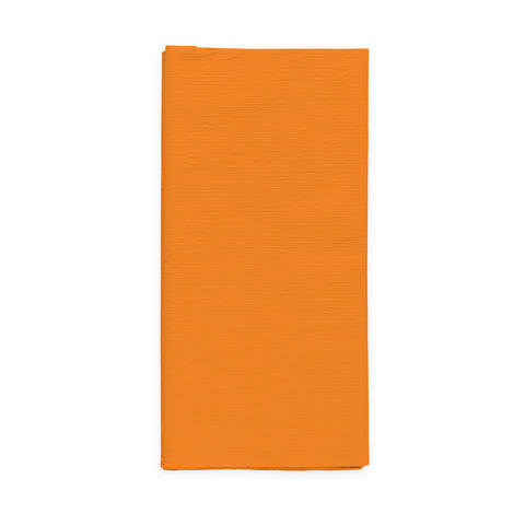 Premium Paper Table cover Orange 6ft * 4ft- 1 Pc