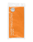 Premium Paper Table cover Orange 6ft * 4ft- 1 Pc