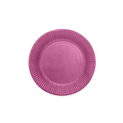 Premium Paper Plates 8 Inches Purple- 8 Pc