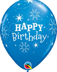 Birthday Sparkle Latex Balloon (Helium/Air Filled) - 11 Inches