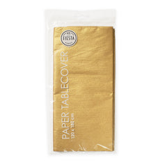 Premium Paper Table cover Gold 6ft * 4ft- 1 Pc