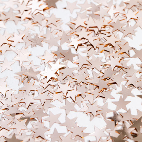 Table Confetti Rose Gold Stars – 14 Gm