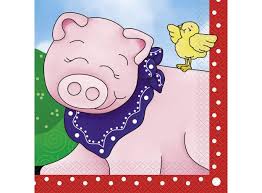 Paper Napkins 33cm*33cm Farm Friend - 16pc