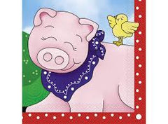 Paper Napkins 33cm*33cm Farm Friend - 16pc