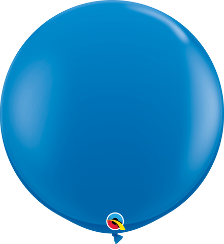 Dark Blue Balloon (Helium/Air Filled) - 30 Inches